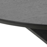 Glasgow Salontafel - Ø80 cm - Zwart - Salontafels - Rebellenclub