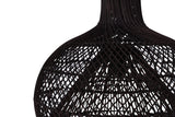 Glen Hanglamp - ø45 cm - Zwart Rattan - Hanglampen - Rebellenclub