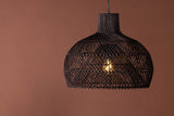 Glen Hanglamp - ø45 cm - Zwart Rattan - Hanglampen - Rebellenclub