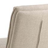 Goole Eetkamerstoel - Beige met mat zwart frame - Eetkamerstoelen - Rebellenclub