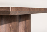 Grenaa Eetkamertafel - 210 x 100 cm - Donkerbruin - Eetkamertafels - Rebellenclub
