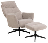 Gunto Fauteuil met voetsteun - Beige - Fauteuils - Rebellenclub