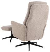 Gunto Fauteuil met voetsteun - Beige - Fauteuils - Rebellenclub