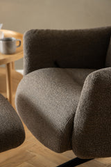 Gunto Fauteuil met voetsteun - Taupe - Fauteuils - Rebellenclub