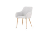 Hestra Eetkamerstoel - Lichtgrijs - Eetkamerstoelen - Rebellenclub