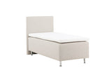 Inuvik Eenpersoonsbed - 200 x 90 cm - Beige - Bedden - Rebellenclub
