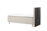 Inuvik Eenpersoonsbed - 200 x 90 cm - Beige - Bedden - Rebellenclub
