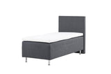 Inuvik Eenpersoonsbed - 200 x 90 cm - Donkergrijs - Bedden - Rebellenclub