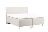 Inuvik Tweepersoonsbed - 200 x 180 cm - Beige - Bedden - Rebellenclub