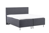 Inuvik Tweepersoonsbed - 200 x 180 cm - Donkergrijs - Bedden - Rebellenclub
