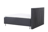 Inuvik Tweepersoonsbed - 200 x 180 cm - Donkergrijs - Bedden - Rebellenclub