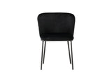 Ika Eetkamerstoel - Set van 2 - Zwart - Eetkamerstoelen - Rebellenclub