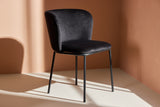 Ika Eetkamerstoel - Set van 2 - Zwart - Eetkamerstoelen - Rebellenclub