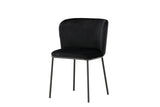 Ika Eetkamerstoel - Set van 2 - Zwart - Eetkamerstoelen - Rebellenclub