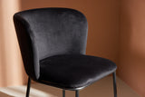 Ika Eetkamerstoel - Set van 2 - Zwart - Eetkamerstoelen - Rebellenclub