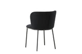 Ika Eetkamerstoel - Set van 2 - Zwart - Eetkamerstoelen - Rebellenclub