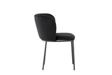 Ika Eetkamerstoel - Set van 2 - Zwart - Eetkamerstoelen - Rebellenclub