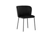 Ika Eetkamerstoel - Set van 2 - Zwart - Eetkamerstoelen - Rebellenclub