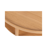 Jango Salontafel - ø80 cm - Eiken - Salontafels - Rebellenclub