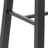 Jela Bartafel - 117 x 58cm - Eiken met Mat Zwart Frame - Bartafels - Rebellenclub