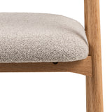 Joren Eetkamerstoel - Set van 2 - Beige Bouclé - Eetkamerstoelen - Rebellenclub