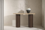 Kaloria Sidetable - 130 x 40 cm - Mokka / Travertin - - Rebellenclub