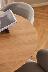 Leeds Eetkamertafel - ø120 cm - Eiken - Eetkamertafels - Rebellenclub