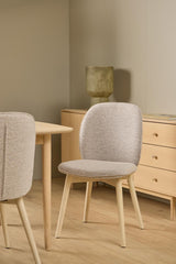 Leitra Eetkamerstoel - Set Van 2 - Beige - Eetkamerstoelen - Rebellenclub