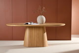 Levan Eetkamertafel - 200 x 90 cm - Eiken - Eetkamertafels - Rebellenclub