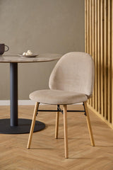 Lolo Eetkamerstoel - Set Van 2 - Beige - Eetkamerstoelen - Rebellenclub