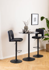 Lugo Bartafel - ø80 - Zwart Keramiek - Bartafels - Rebellenclub