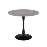 Lugo Eetkamertafel - ø90 cm - Grijs - Eetkamertafels - Rebellenclub