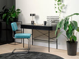 Luxor Eetkamerstoel - Set van 4 - Blauw Ribstof  - Eetkamerstoelen - Rebellenclub