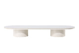 Mahigan Salontafel - 190 x 60 cm - Creme - Salontafels - Rebellenclub
