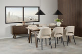 Mala Eetkamertafel - 200 x 95 cm - Donker Eiken - Eetkamertafels - Rebellenclub