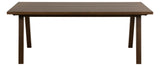 Mala Eetkamertafel - 200 x 95 cm - Donker Eiken - Eetkamertafels - Rebellenclub