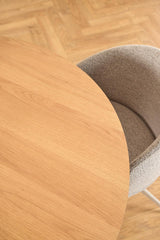 Malawi Eetkamerstoel - Beige met beige frame - Eetkamerstoelen - Rebellenclub