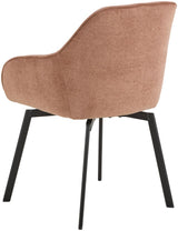 Morrey Eetkamerstoel - Set van 2 - Roze - Eetkamerstoelen - Rebellenclub