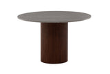 Mou Eetkamertafel - Ø120 cm - Mocca - Eetkamertafels - Rebellenclub