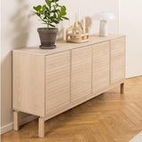 Nampa Dressoir - 180 x 80 cm - Licht Eiken - Dressoirs - Rebellenclub
