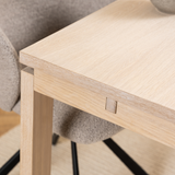 Nampa Eetkamertafel - 200 x 100 cm - Licht Eiken - Eetkamertafels - Rebellenclub