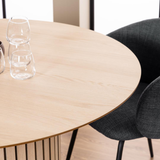 Nampa Eetkamertafel - ø120 cm - Licht Eiken - Eetkamertafels - Rebellenclub