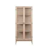 Nampa Vitrinekast - Licht Eiken - Vitrinekasten - Rebellenclub