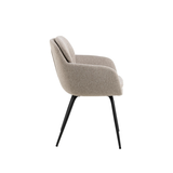 Nevis Eetkamerstoel - Beige - Eetkamerstoelen - Rebellenclub