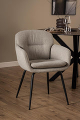 Nevis Eetkamerstoel - Beige - Eetkamerstoelen - Rebellenclub