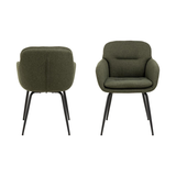 Nevis Eetkamerstoel - Olijfgroen - Eetkamerstoelen - Rebellenclub
