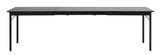 Noka Eetkamertafel - 180 x 95 cm - Zwart - Eetkamertafels - Rebellenclub
