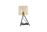 Noor Tafellamp - Naturel Rattan - Tafellampen - Rebellenclub