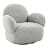 Noosa Fauteuil - Lichtgrijs Bouclé - Fauteuils - Rebellenclub