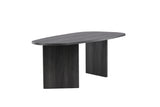 Norrtalje Eetkamertafel - 220 x 100 cm - Zwart - Eetkamertafels - Rebellenclub